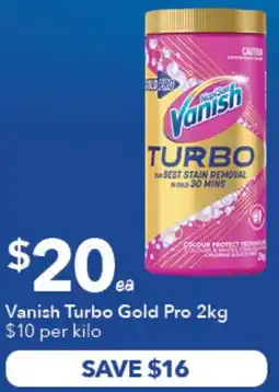 Ritchies Vanish Turbo Gold Pro offer