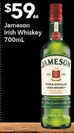 Ritchies Jameson Irish Whiskey offer
