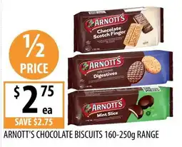 Supabarn Arnott's Chocolate Biscuits offer