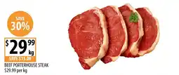 Supabarn Beef Porterhouse Steak offer