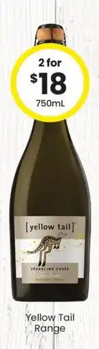 The Bottle O Yellow Tail Sparkling Cuvée offer