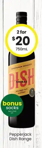 The Bottle O Pepperjack Dish Shiraz offer