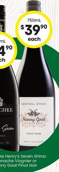 The Bottle O Nanny Goat Pinot Noir offer