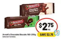 IGA Arnott's Chocolate Biscuits Selected Varieties offer