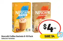 IGA Nescafé Coffee Sachets Selected Varieties offer
