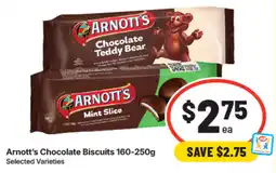 IGA Arnott's Chocolate Biscuits Selected Varieties offer
