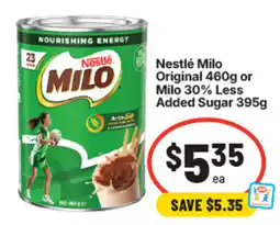 IGA Nestlé Milo offer