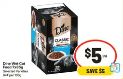 IGA Dine Wet Cat Food offer