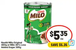 IGA Nestlé Milo Original offer