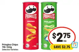 IGA Pringles Chips Selected Varieties offer