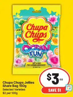 IGA Chupa Chups Jellies Share Bag offer