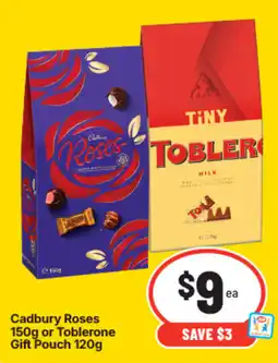 IGA Cadbury Roses or Toblerone offer