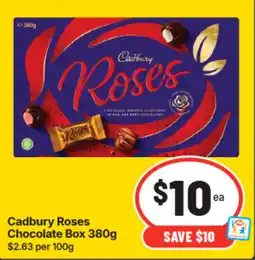 IGA Cadbury Roses Chocolate Box offer