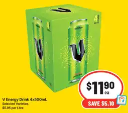 IGA V Energy Drink offer