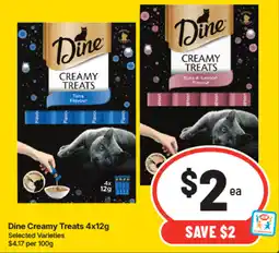 IGA Dine Creamy Treats offer