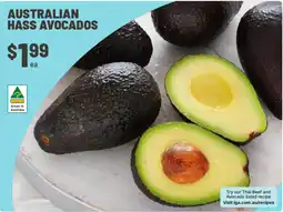 IGA Australian Hass Avocados offer