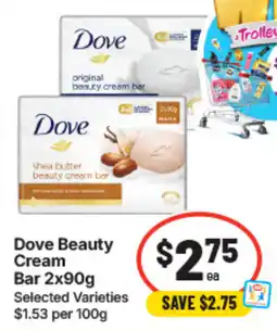 IGA Dove Beauty Cream Bar offer