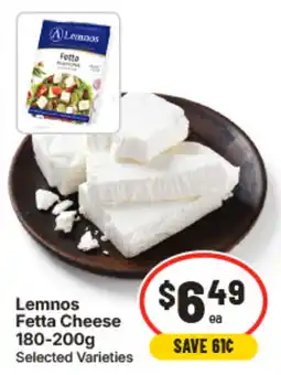 IGA Lemnos Fetta Cheese offer