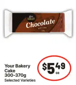 IGA Your Bakery Chocolate Cake offer