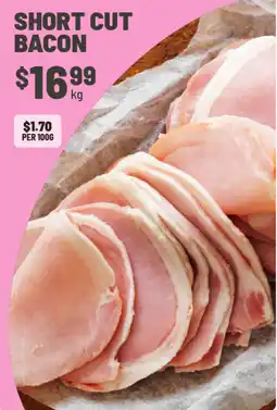 IGA Short Cut Bacon offer