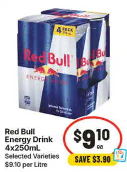 IGA Red Bull Energy Drink offer