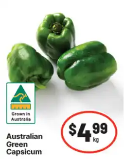 IGA Australian Green Capsicum offer