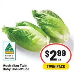 IGA Australian Twin Baby Cos lettuce offer