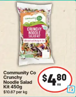 IGA Community Co Crunchy Noodle Salad Kit offer