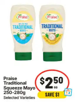 IGA Praise Traditional Squeeze Mayo offer