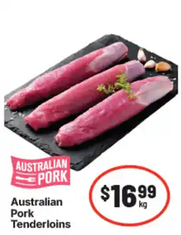 IGA Australian Pork Tenderloins offer