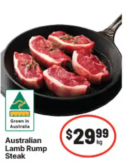 IGA Australian Lamb Rump Steak offer