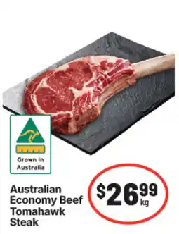 IGA Australian Economy Beef Tomahawk Steak offer