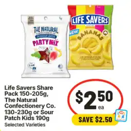 IGA Life Savers Share Pack offer