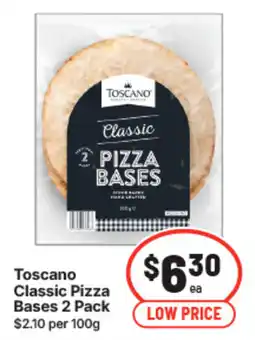 IGA Toscano Classic Pizza Bases offer
