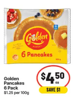 IGA Golden Pancakes offer