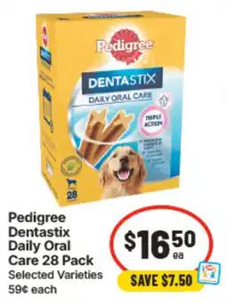 IGA Pedigree Dentastix Daily Oral Care 28 Pack offer