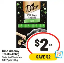 IGA Dine Creamy Treats offer