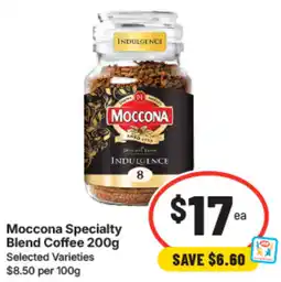 IGA Moccona Specialty Blend Coffee offer