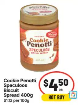 IGA Cookie Penotti Speculoos Biscuit Spread offer