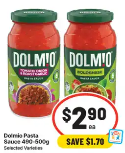IGA Dolmio Pasta Sauce offer