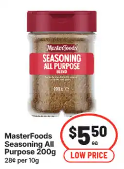 IGA MasterFoods Seasoning All Purpose offer