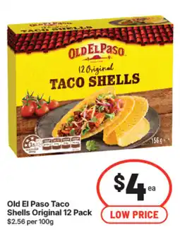 IGA Old El Paso Taco Shells Original offer