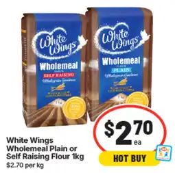IGA White Wings Wholemeal Flour offer