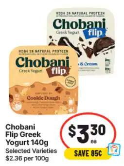 IGA Chobani Flip Greek Yogurt offer