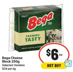 IGA Bega Cheese Block offer