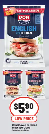 IGA Don Shaved or Sliced Meat offer