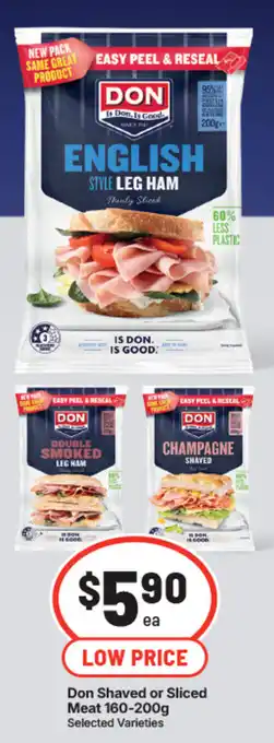 IGA Don Shaved or Sliced Meat offer