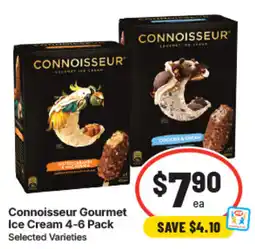 IGA Connoisseur Gourmet Ice Cream offer