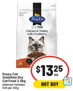 IGA Fussy Cat Grainfree Dry Cat Food offer