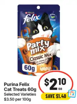 IGA Purina Felix Cat Treats offer